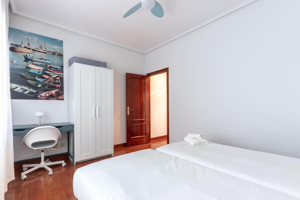 Apartament Acogedor Piso En Santurtzi .Parking Privado Zewnętrze zdjęcie