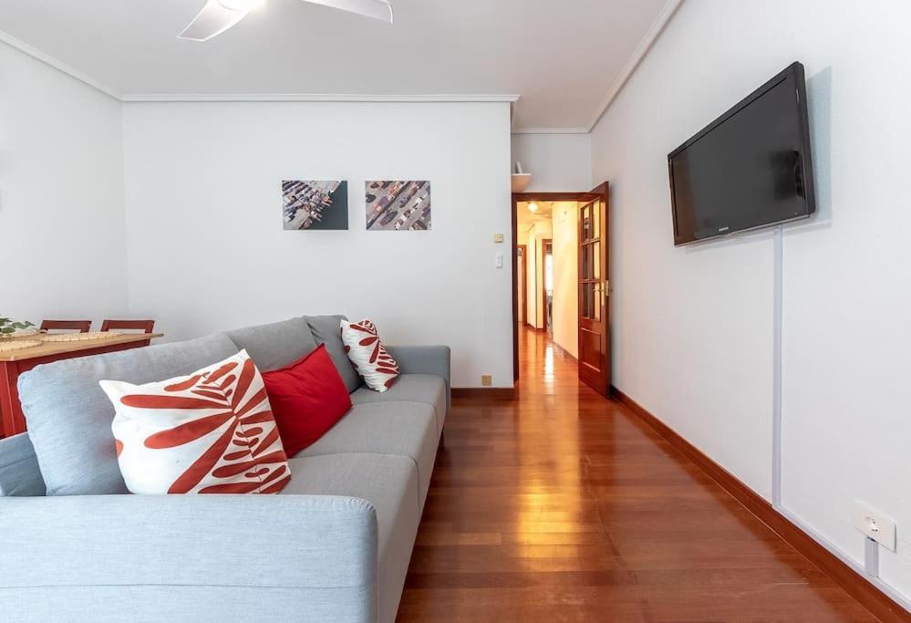 Apartament Acogedor Piso En Santurtzi .Parking Privado Zewnętrze zdjęcie